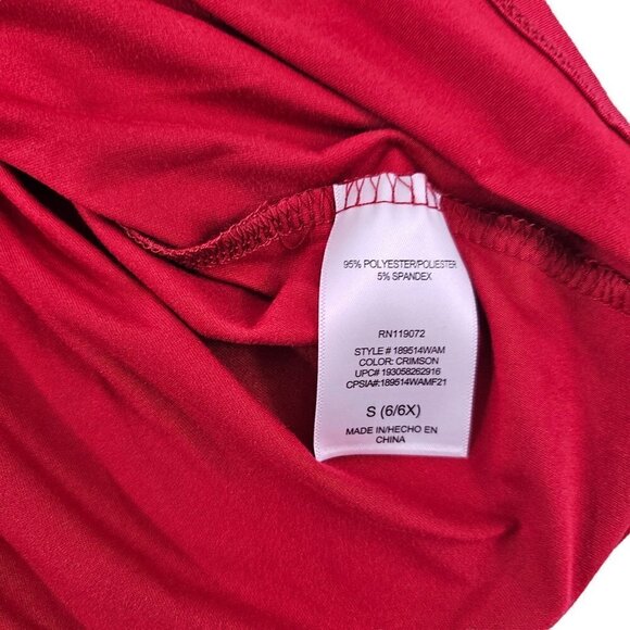 Nickelodeon JoJo Siwa Girls Christmas Holiday Red Dreaming of Unicorns Dress NWT - Picture 16 of 16